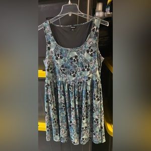 Multi color skull dress